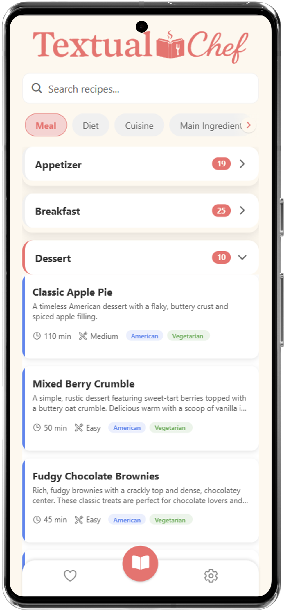 Recipe apps smothered in ads and pop-ups